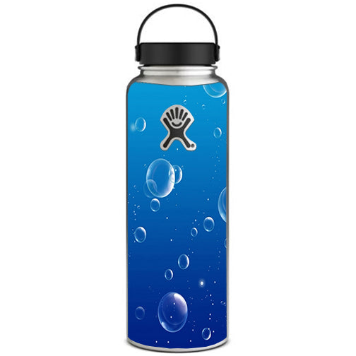  Water Bubbles Hydroflask 40oz Wide Mouth Skin
