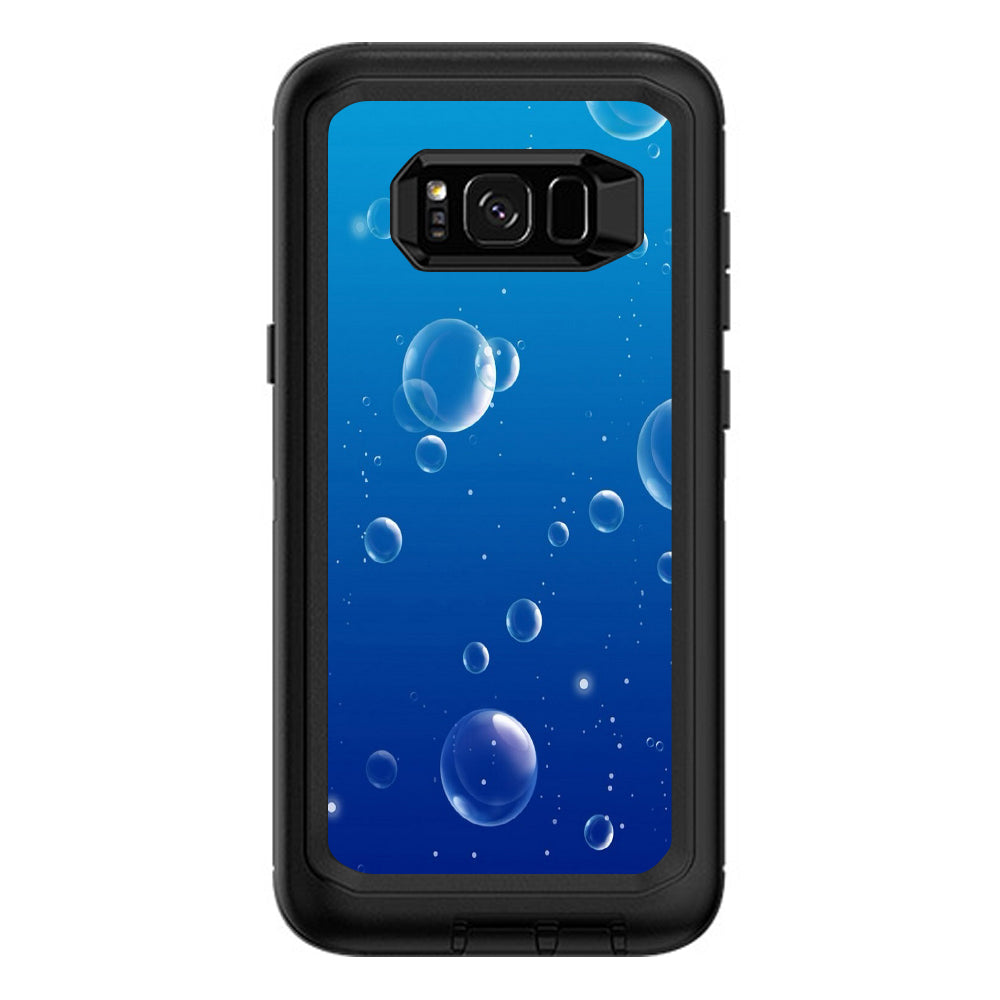  Water Bubbles Otterbox Defender Samsung Galaxy S8 Plus Skin