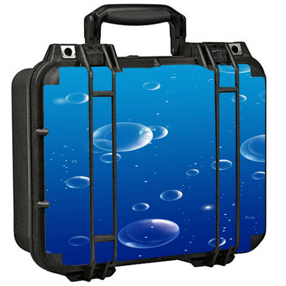  Water Bubbles Pelican Case 1400 Skin