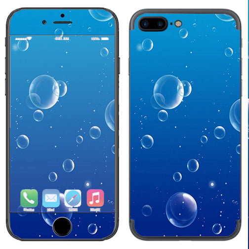 Water Bubbles Apple  iPhone 7+ Plus / iPhone 8+ Plus Skin