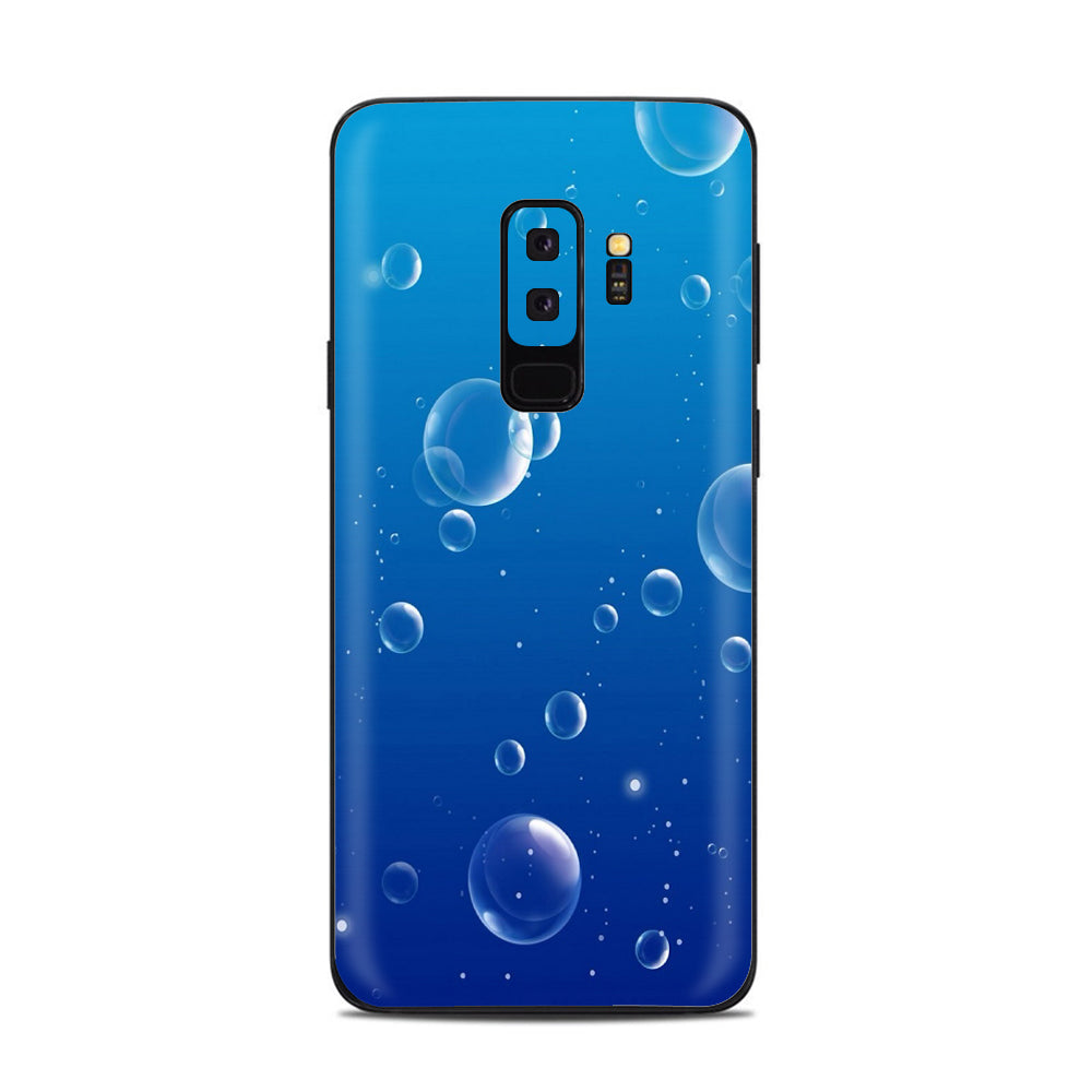  Water Bubbles Samsung Galaxy S9 Plus Skin