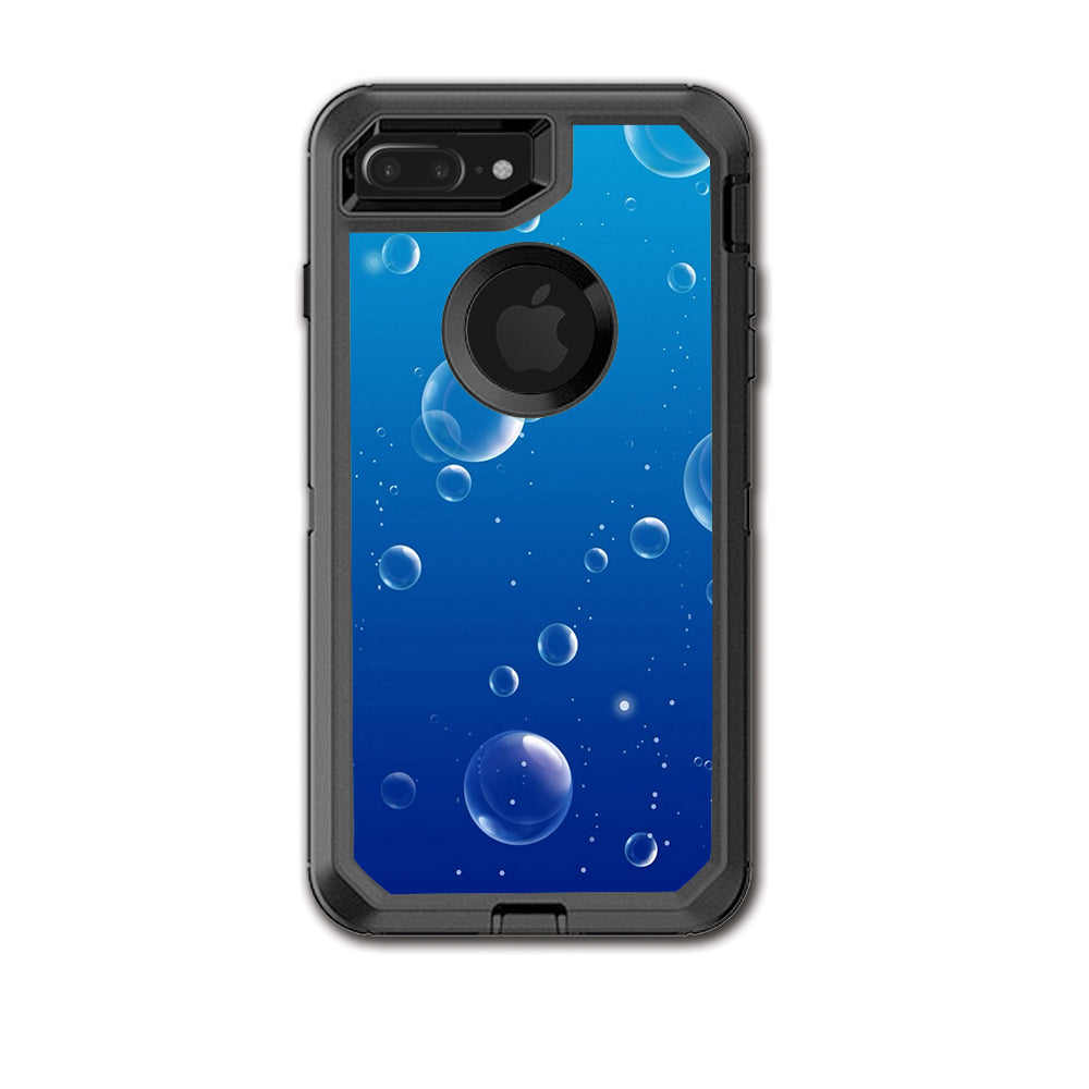  Water Bubbles Otterbox Defender iPhone 7+ Plus or iPhone 8+ Plus Skin