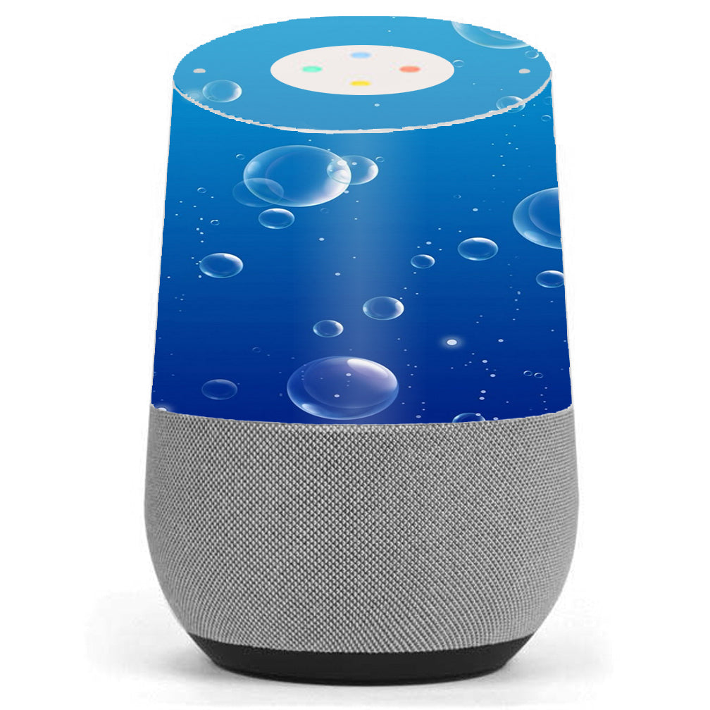  Water Bubbles Google Home Skin