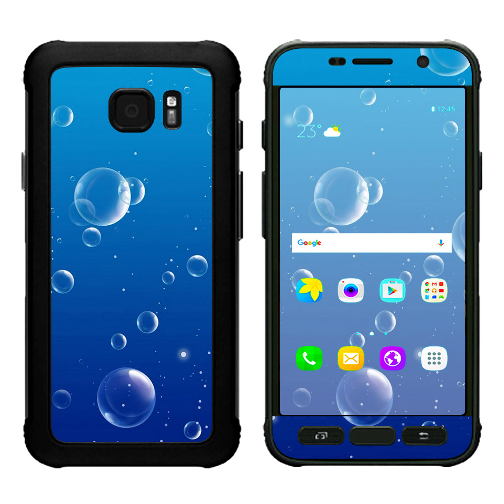  Water Bubbles Samsung Galaxy S7 Active Skin