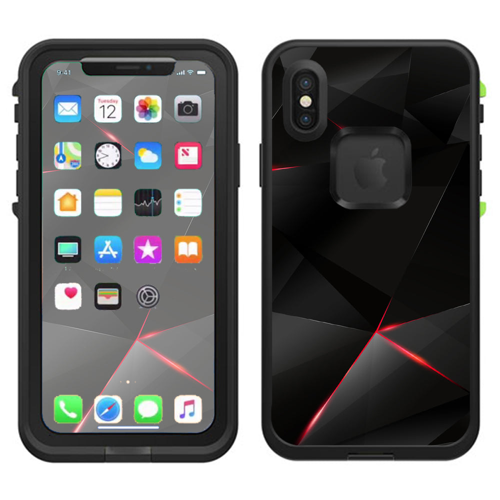  Black Diamond Lifeproof Fre Case iPhone X Skin