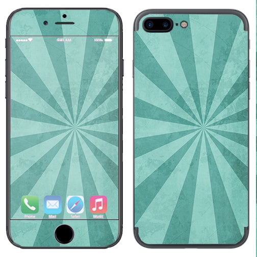  Blue Rays Apple  iPhone 7+ Plus / iPhone 8+ Plus Skin