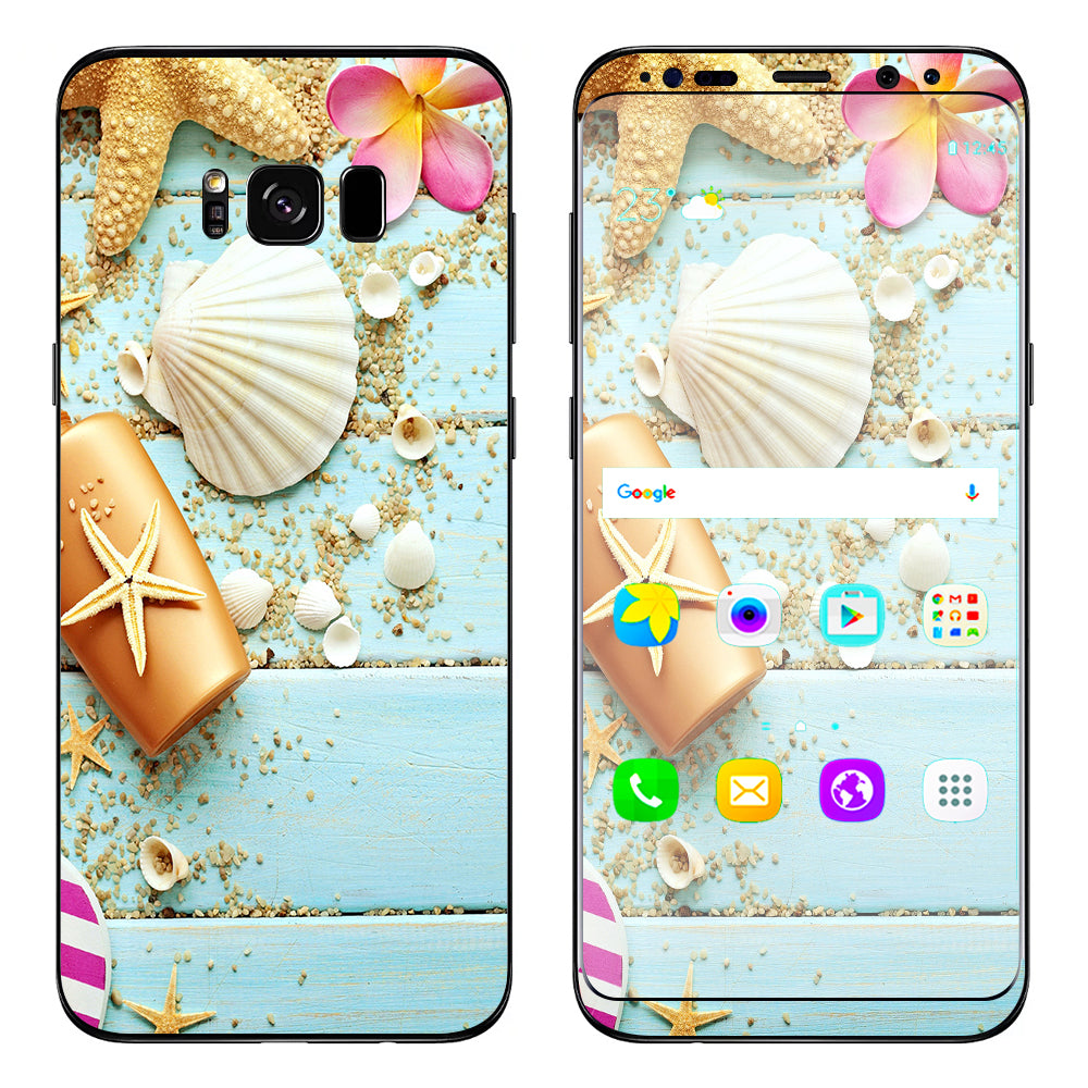  Seashell Samsung Galaxy S8 Skin