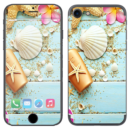  Seashell Apple iPhone 7 or iPhone 8 Skin