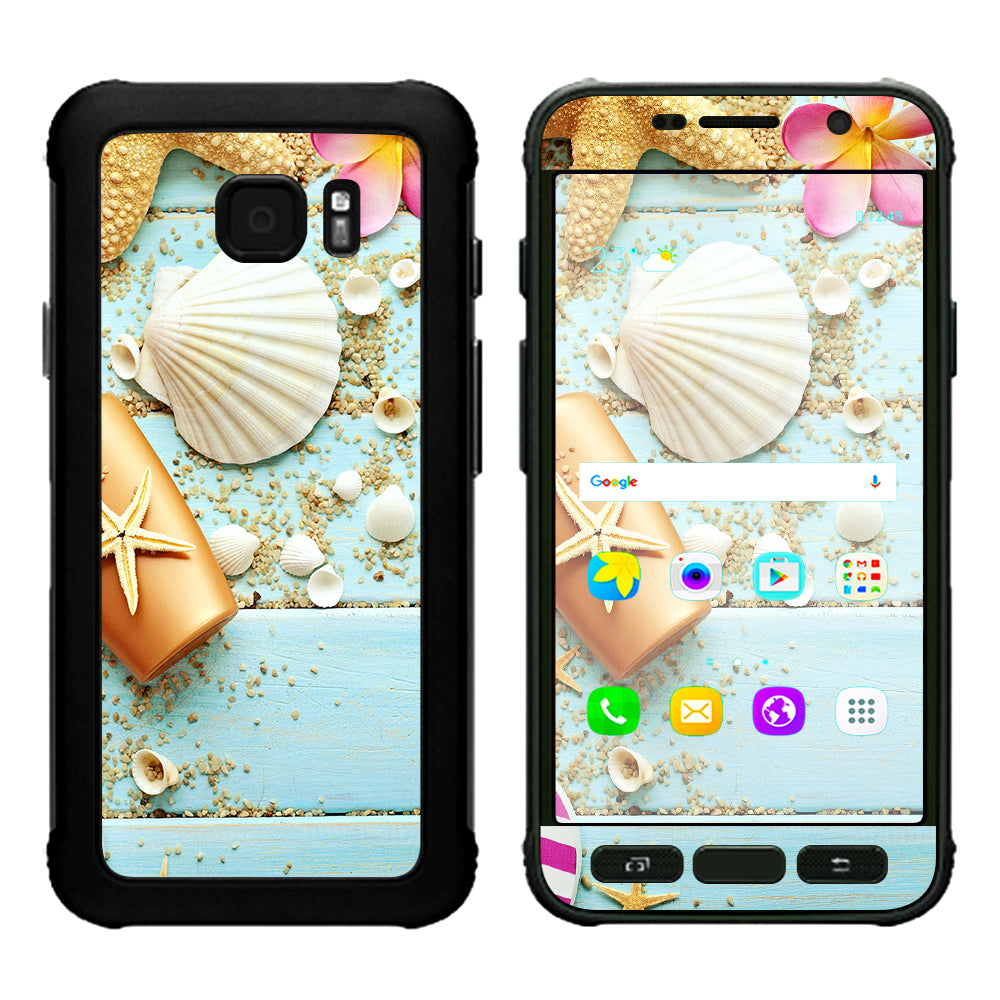  Seashell Samsung Galaxy S7 Active Skin