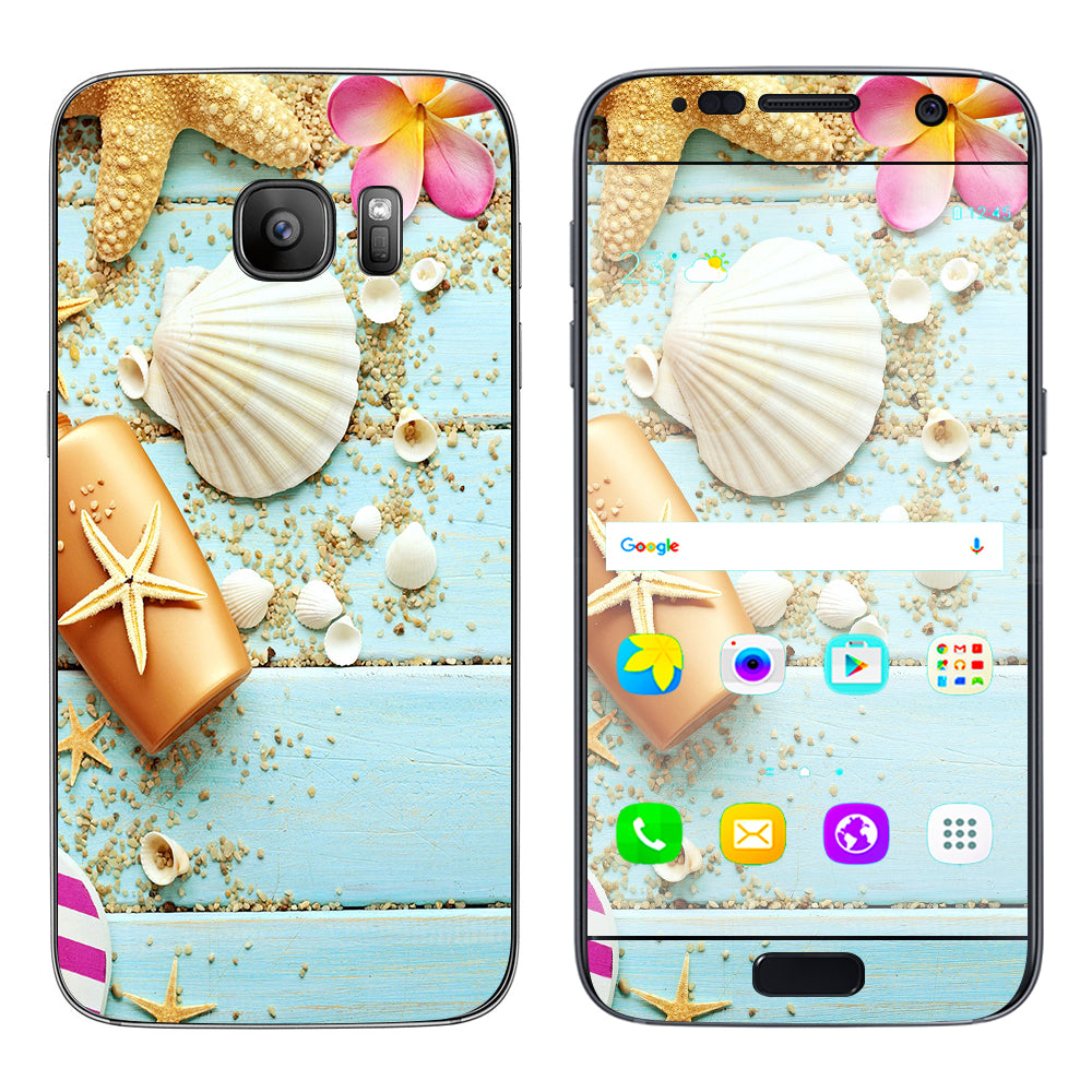  Seashell Samsung Galaxy S7 Skin