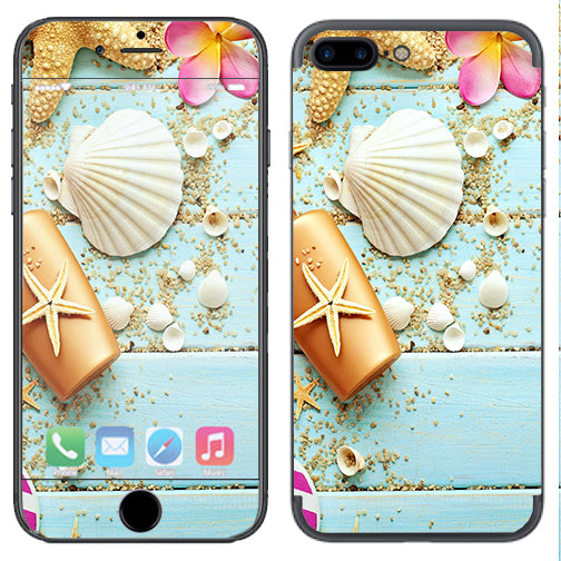  Seashell Apple  iPhone 7+ Plus / iPhone 8+ Plus Skin