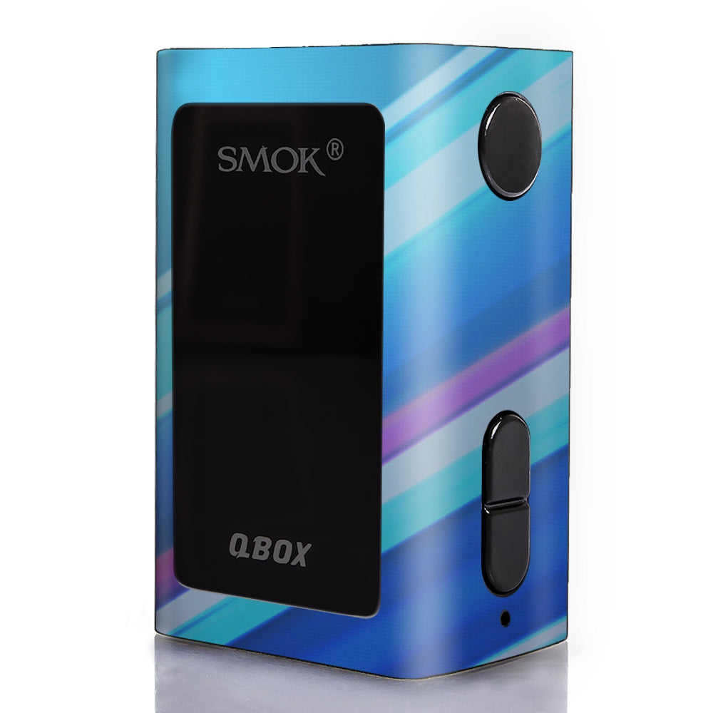  Blue Lines Smok Q-Box Skin
