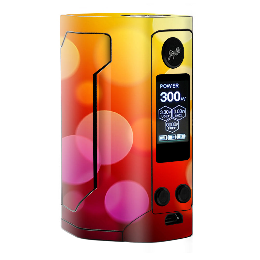  Bokeh Circles Wismec RX Gen 3 Skin