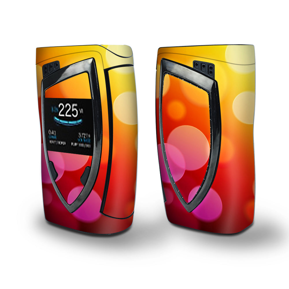 Skin Decal Vinyl Wrap for Smok Devilkin Kit 225w Vape (includes TFV12 Prince Tank Skins) skins cover/ bokeh circles