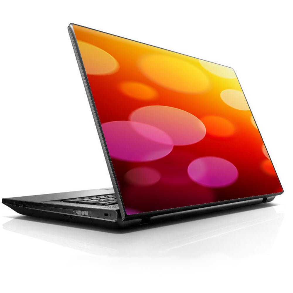  Bokeh Circles Universal 13 to 16 inch wide laptop Skin