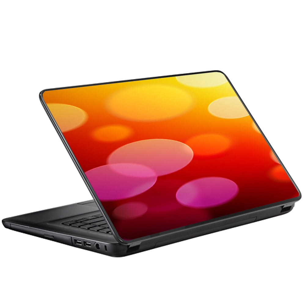  Bokeh Circles Universal 13 to 16 inch wide laptop Skin