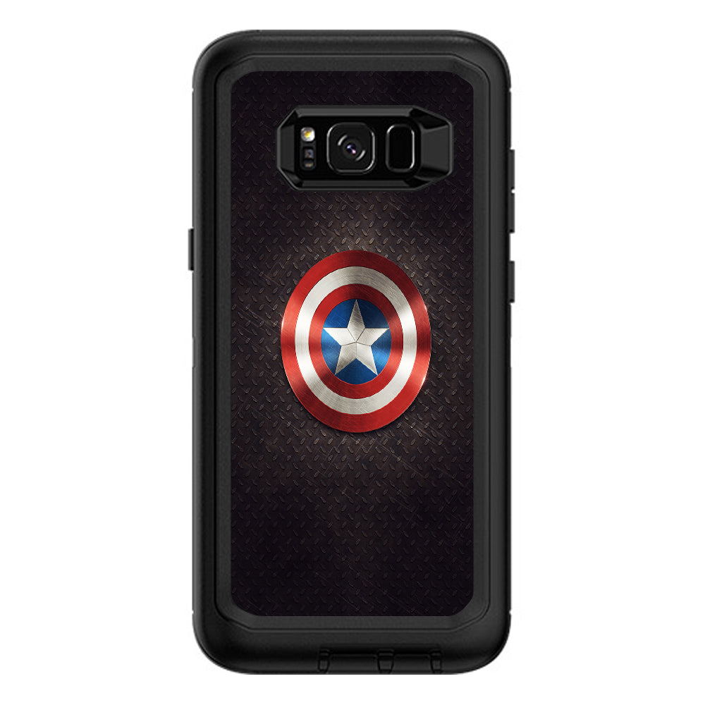  Capt. Amer. Otterbox Defender Samsung Galaxy S8 Plus Skin