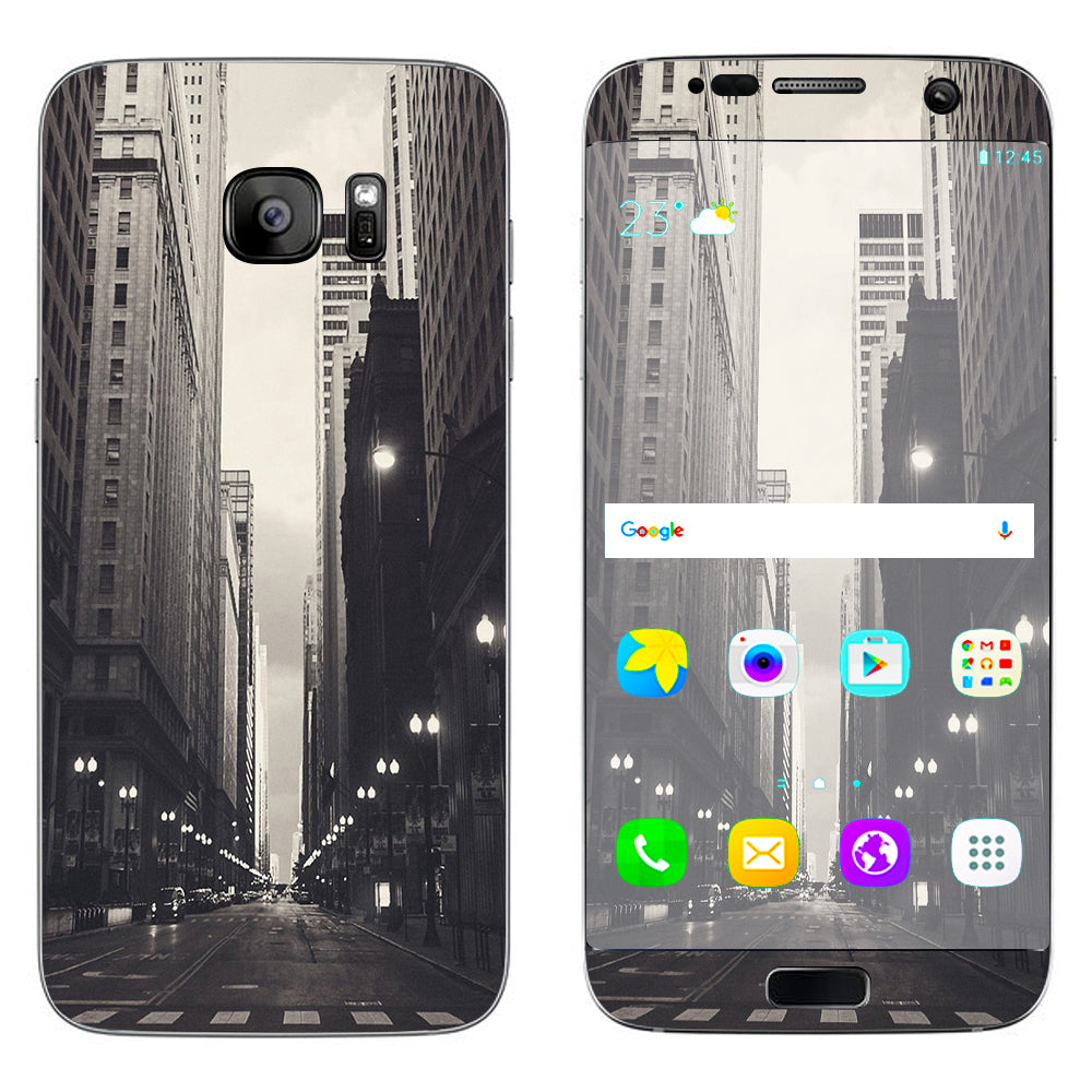  City Street Samsung Galaxy S7 Edge Skin
