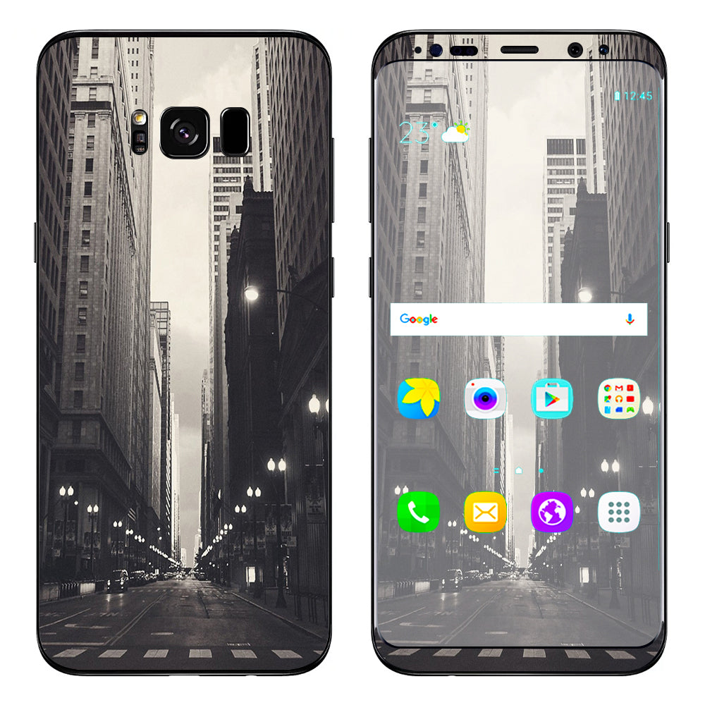  City Street Samsung Galaxy S8 Skin
