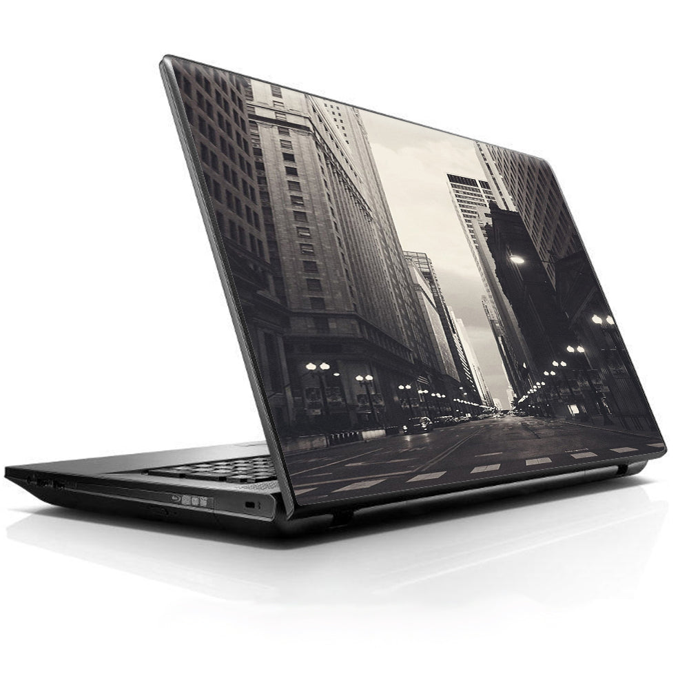  City Street Universal 13 to 16 inch wide laptop Skin