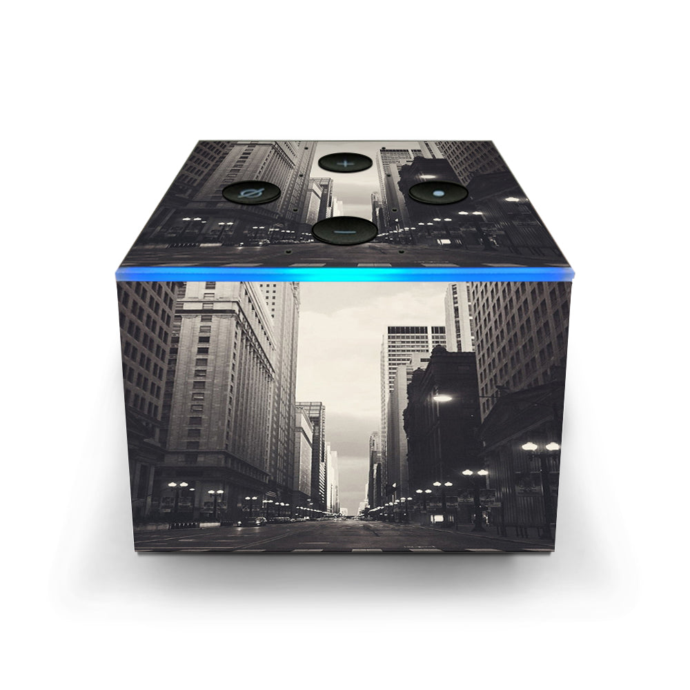  City Street Amazon Fire TV Cube Skin