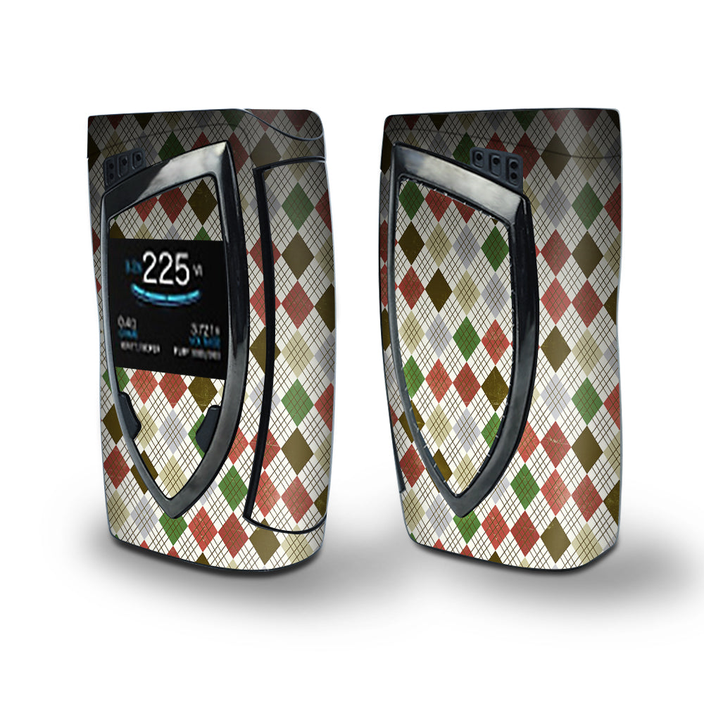 Skin Decal Vinyl Wrap for Smok Devilkin Kit 225w Vape (includes TFV12 Prince Tank Skins) skins cover/ Argyle2