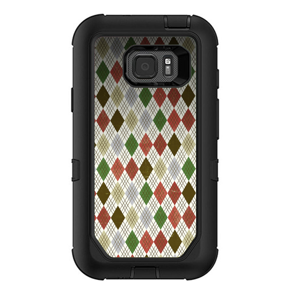  Argyle2 Otterbox Defender Samsung Galaxy S7 Active Skin