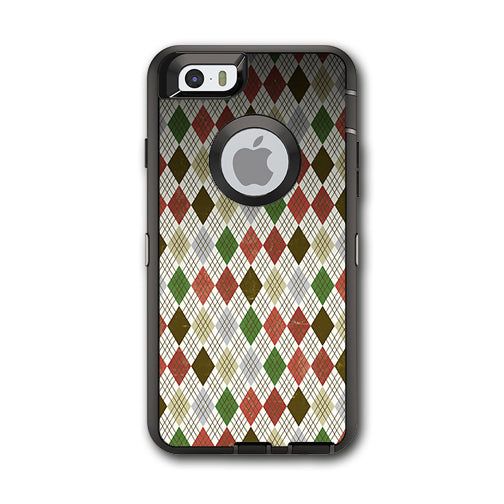  Argyle2 Otterbox Defender iPhone 6 Skin