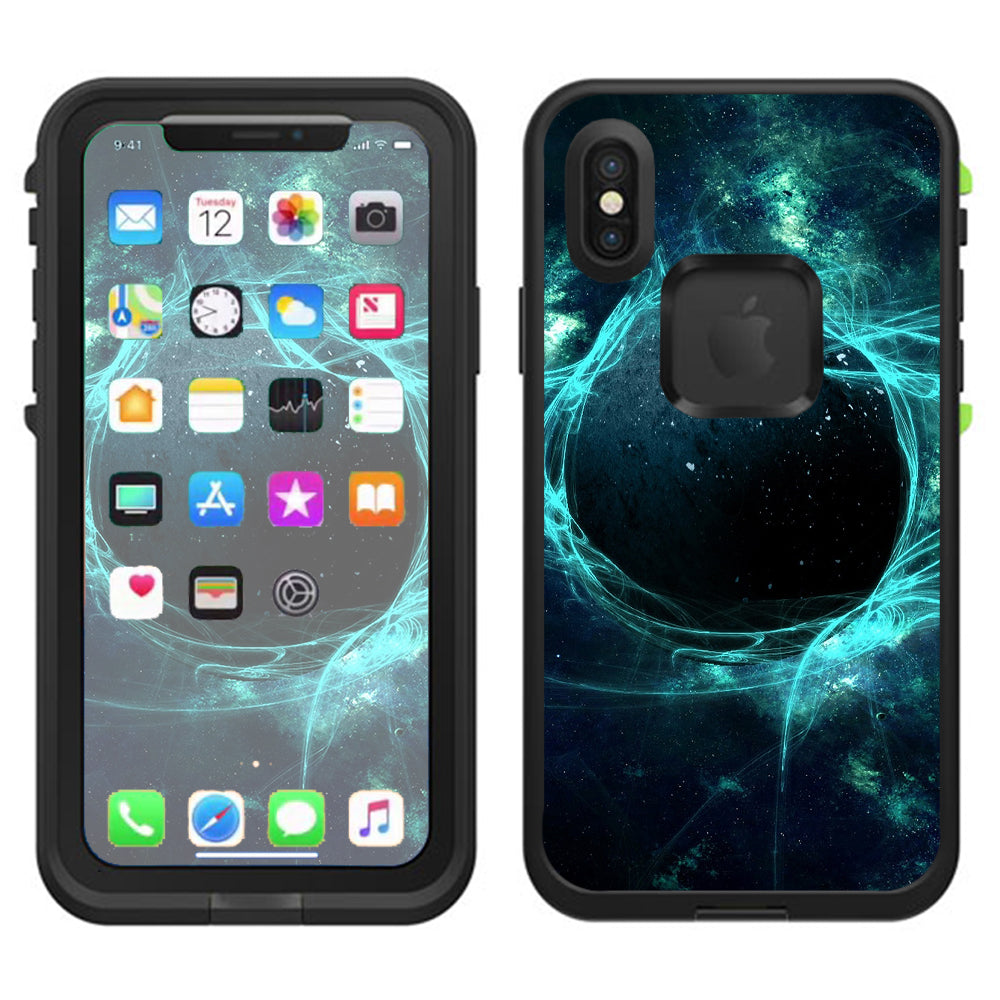  Space Lights Lifeproof Fre Case iPhone X Skin