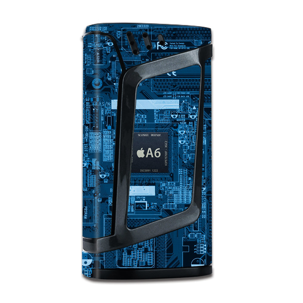  Circuit2 Blue Smok Alien 220W Skin