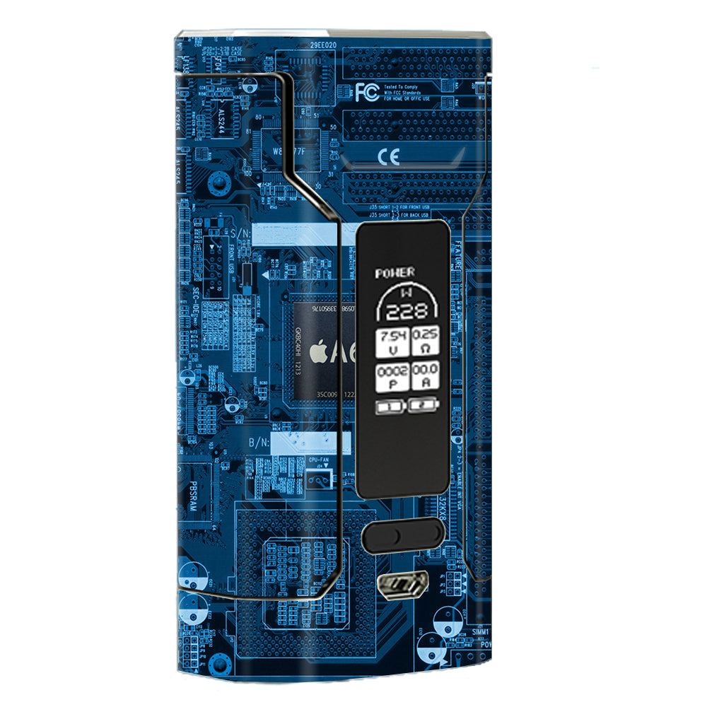 Circuit2 Blue Wismec Predator 228 Skin