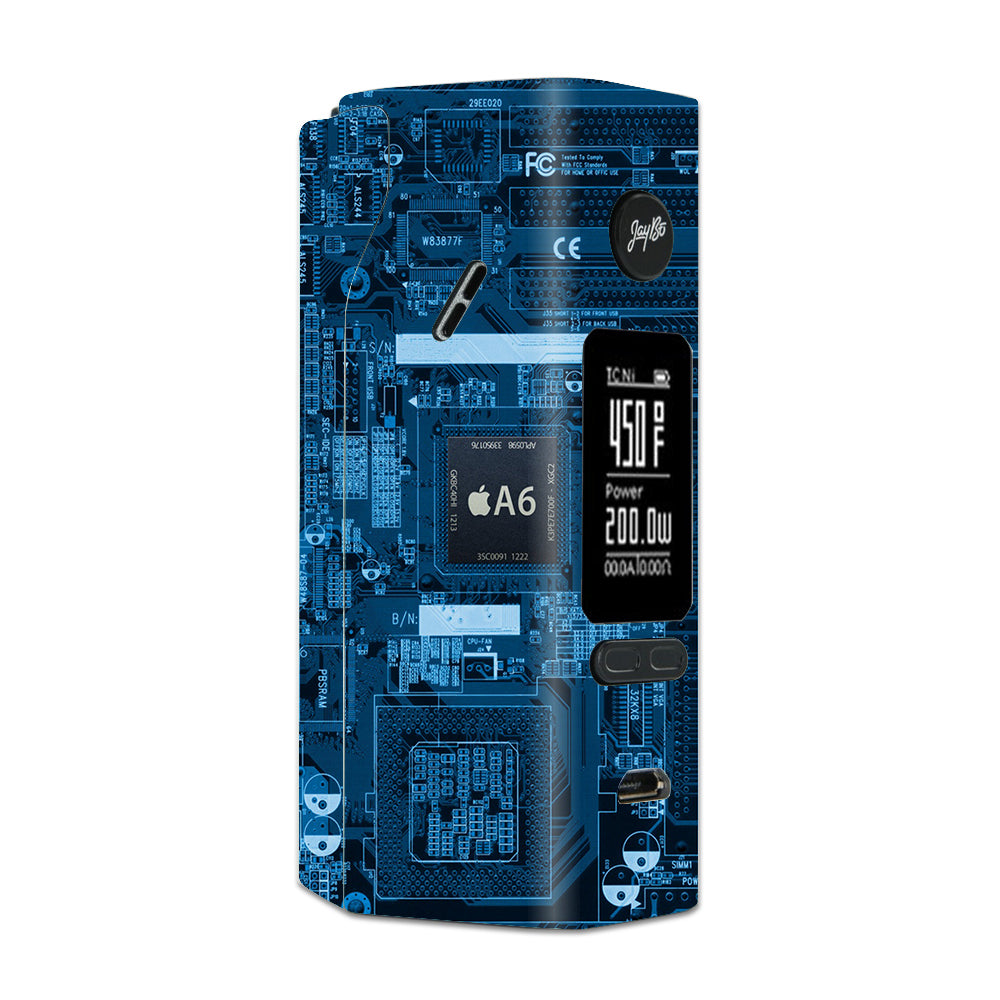  Circuit2 Blue Wismec Reuleaux RX 2/3 combo kit Skin