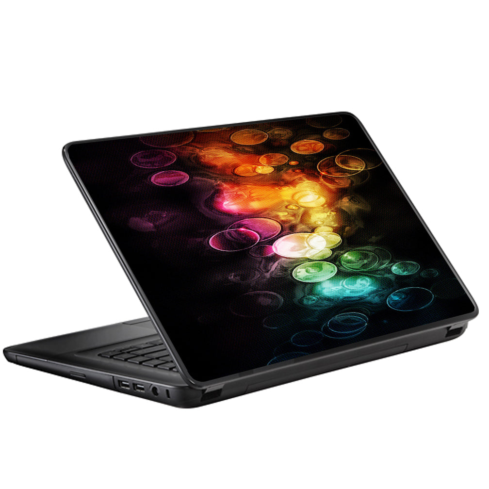  Bokeh Bubbles 2 Universal 13 to 16 inch wide laptop Skin