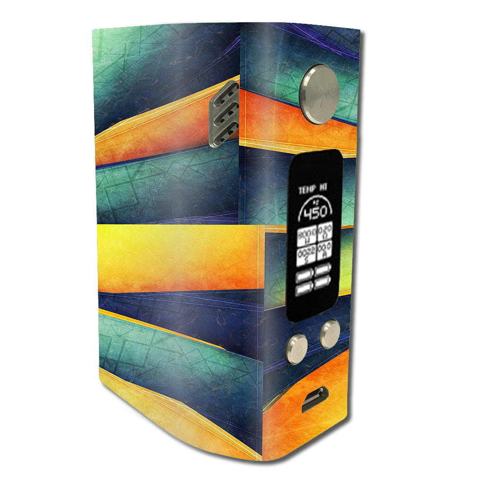  Cube Lines Wismec Reuleaux RX300 Skin