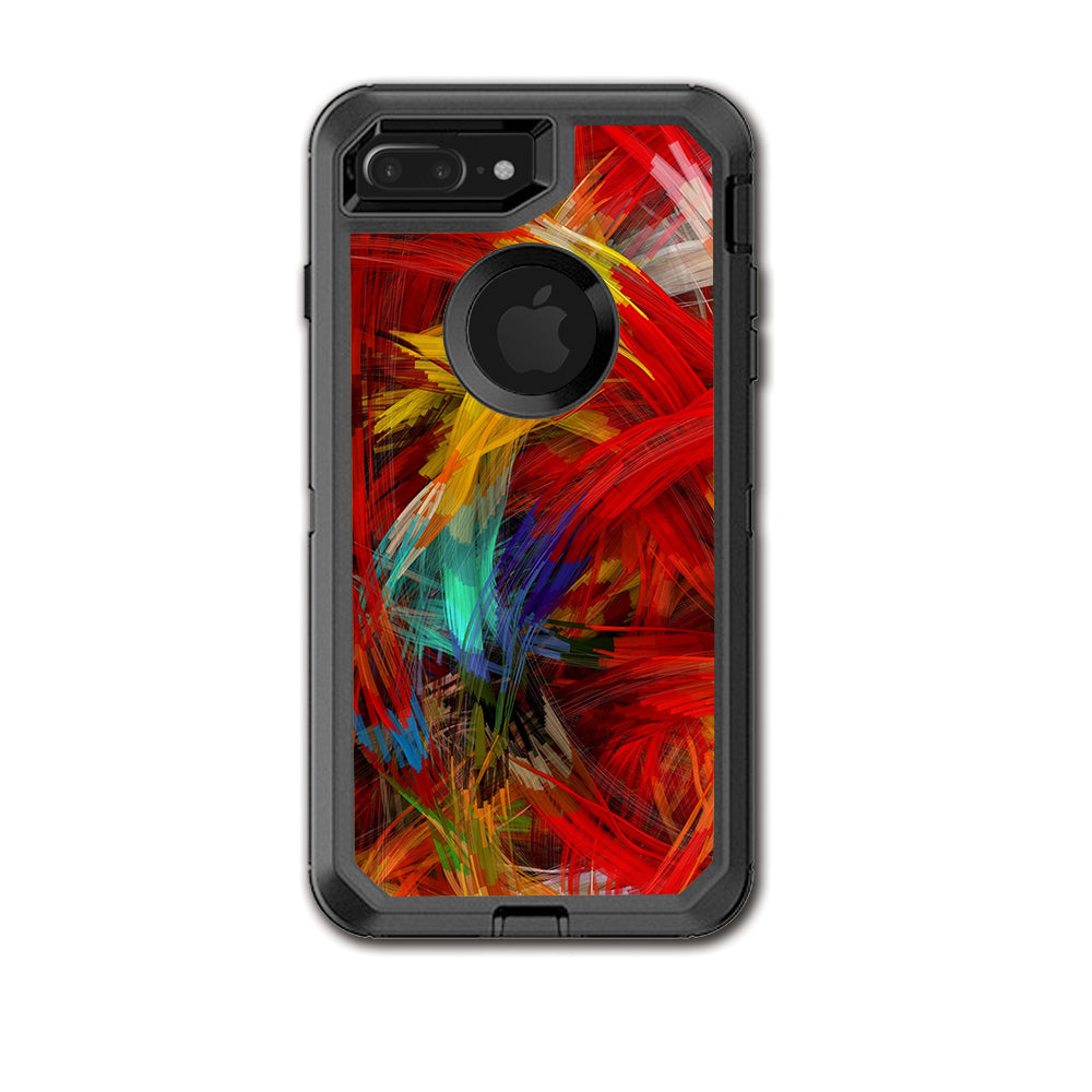  Paint Strokes Otterbox Defender iPhone 7+ Plus or iPhone 8+ Plus Skin