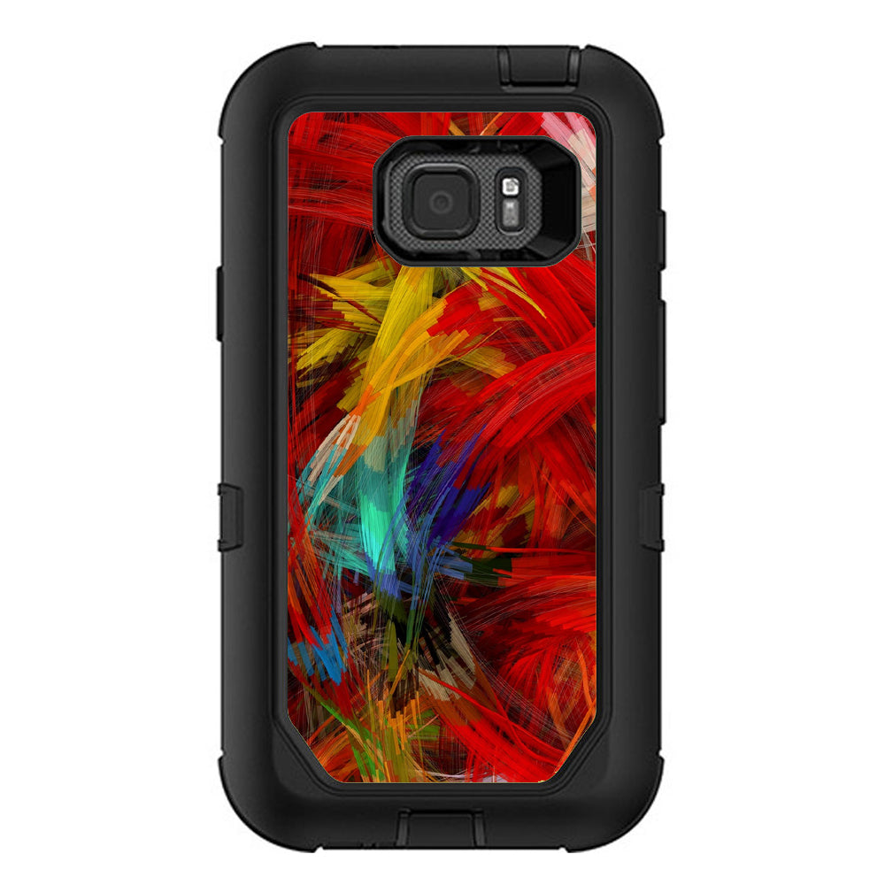  Paint Strokes Otterbox Defender Samsung Galaxy S7 Active Skin