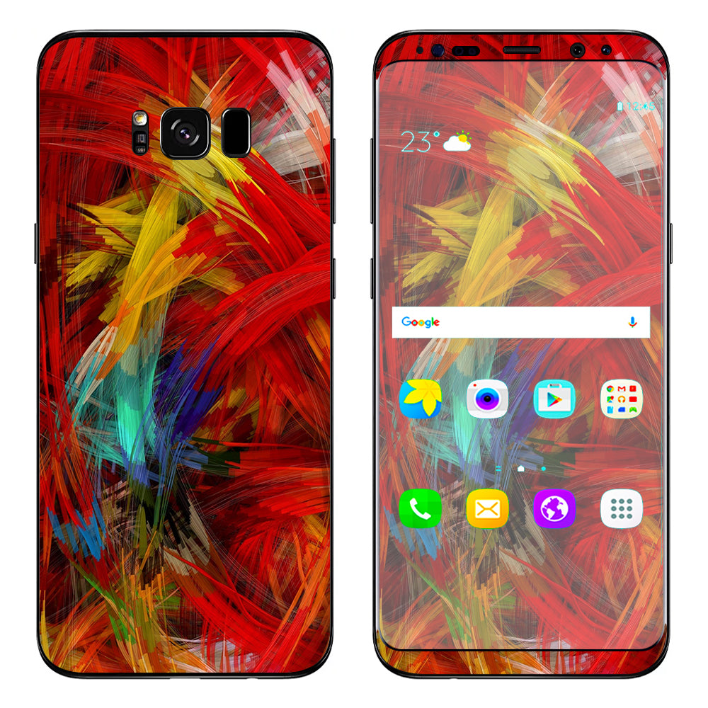  Paint Strokes Samsung Galaxy S8 Plus Skin