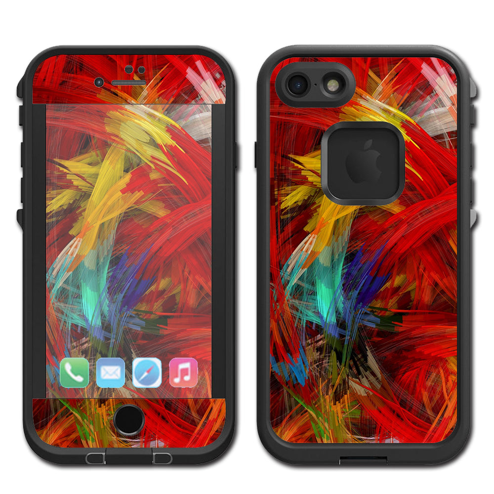  Paint Strokes Lifeproof Fre iPhone 7 or iPhone 8 Skin