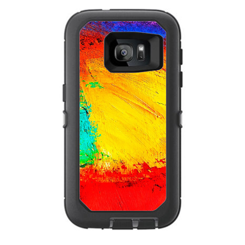  Paint Strokes 2 Otterbox Defender Samsung Galaxy S7 Skin
