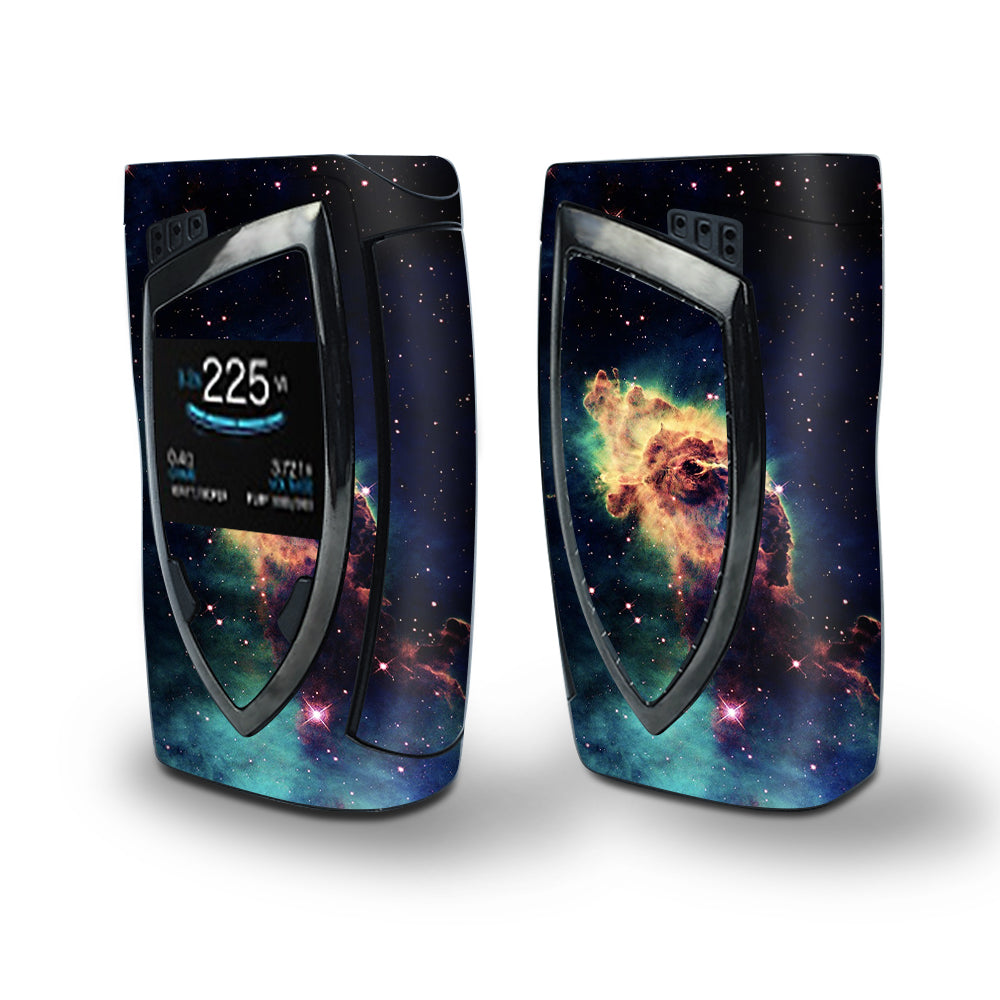 Skin Decal Vinyl Wrap for Smok Devilkin Kit 225w Vape (includes TFV12 Prince Tank Skins) skins cover/ Nebula 2