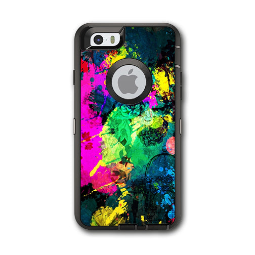  Paintsplatter2 Otterbox Defender iPhone 6 Skin