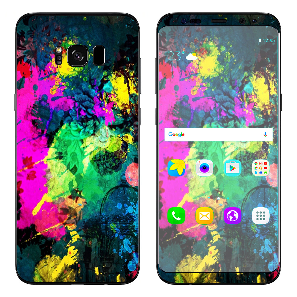  Paintsplatter2 Samsung Galaxy S8 Skin