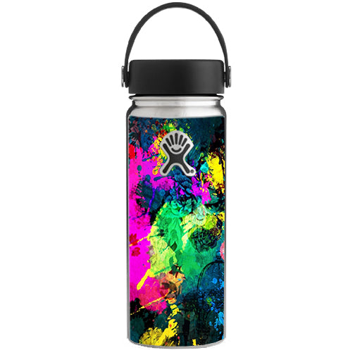  Paintsplatter2 Hydroflask 18oz Wide Mouth Skin