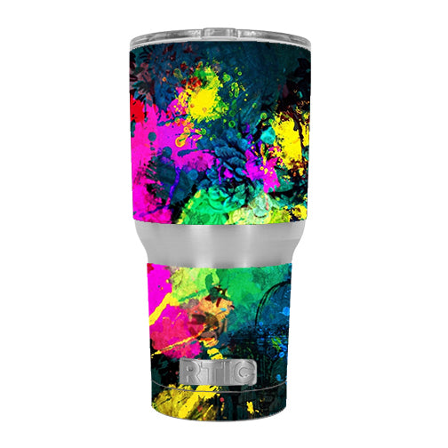  Paintsplatter2 RTIC 30oz Tumbler Skin