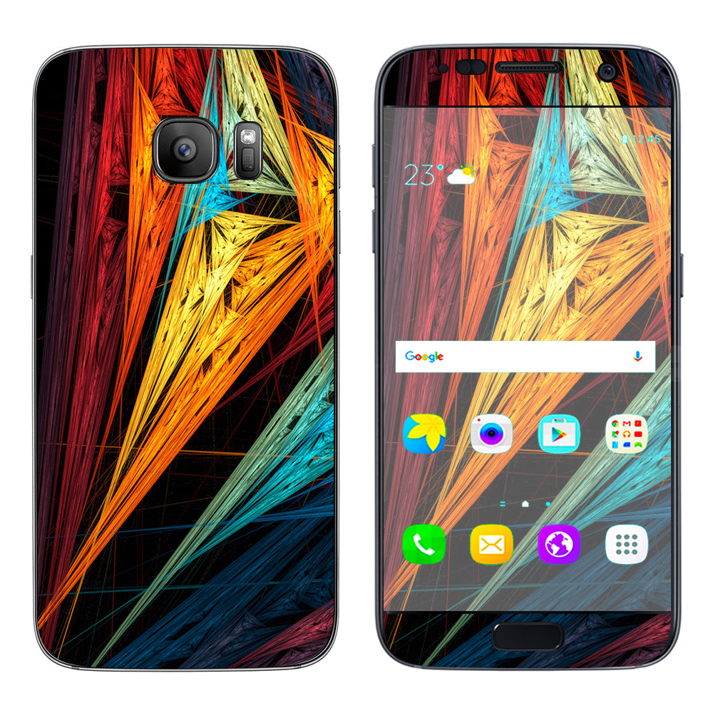  Sharp Colors Samsung Galaxy S7 Skin