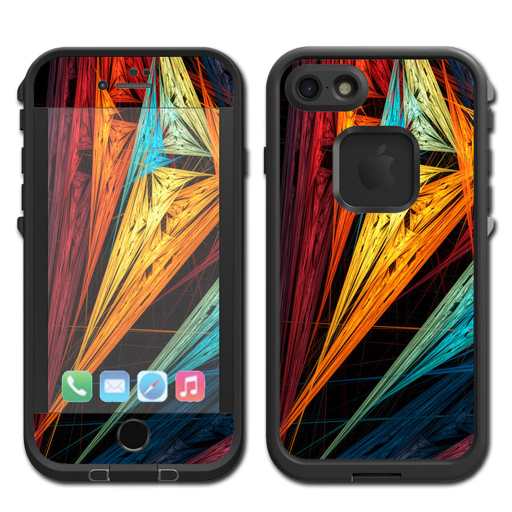  Sharp Colors Lifeproof Fre iPhone 7 or iPhone 8 Skin