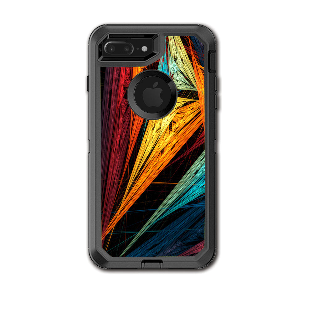  Sharp Colors Otterbox Defender iPhone 7+ Plus or iPhone 8+ Plus Skin