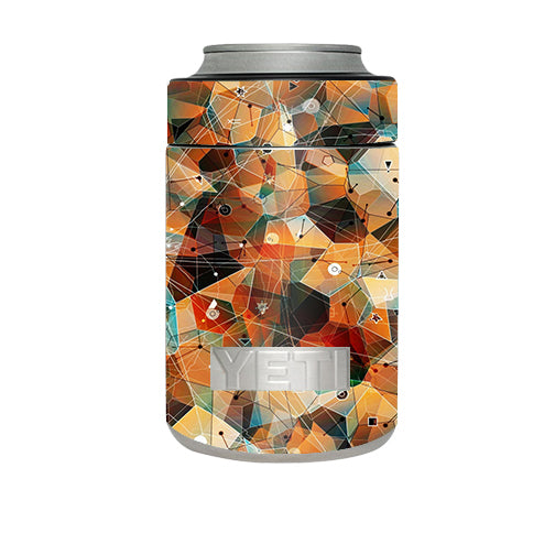 Abstract Triangles Yeti Rambler Colster Skin