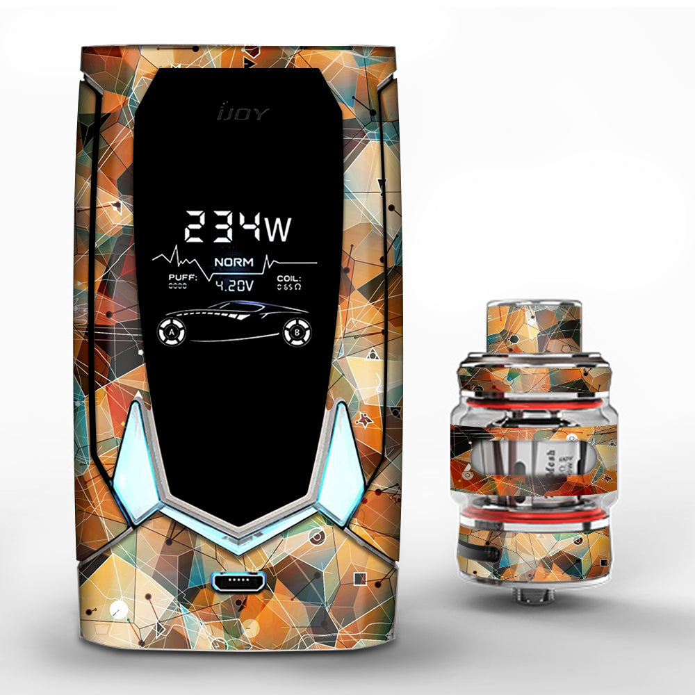  Abstract Triangles iJoy Avenger 270 Skin