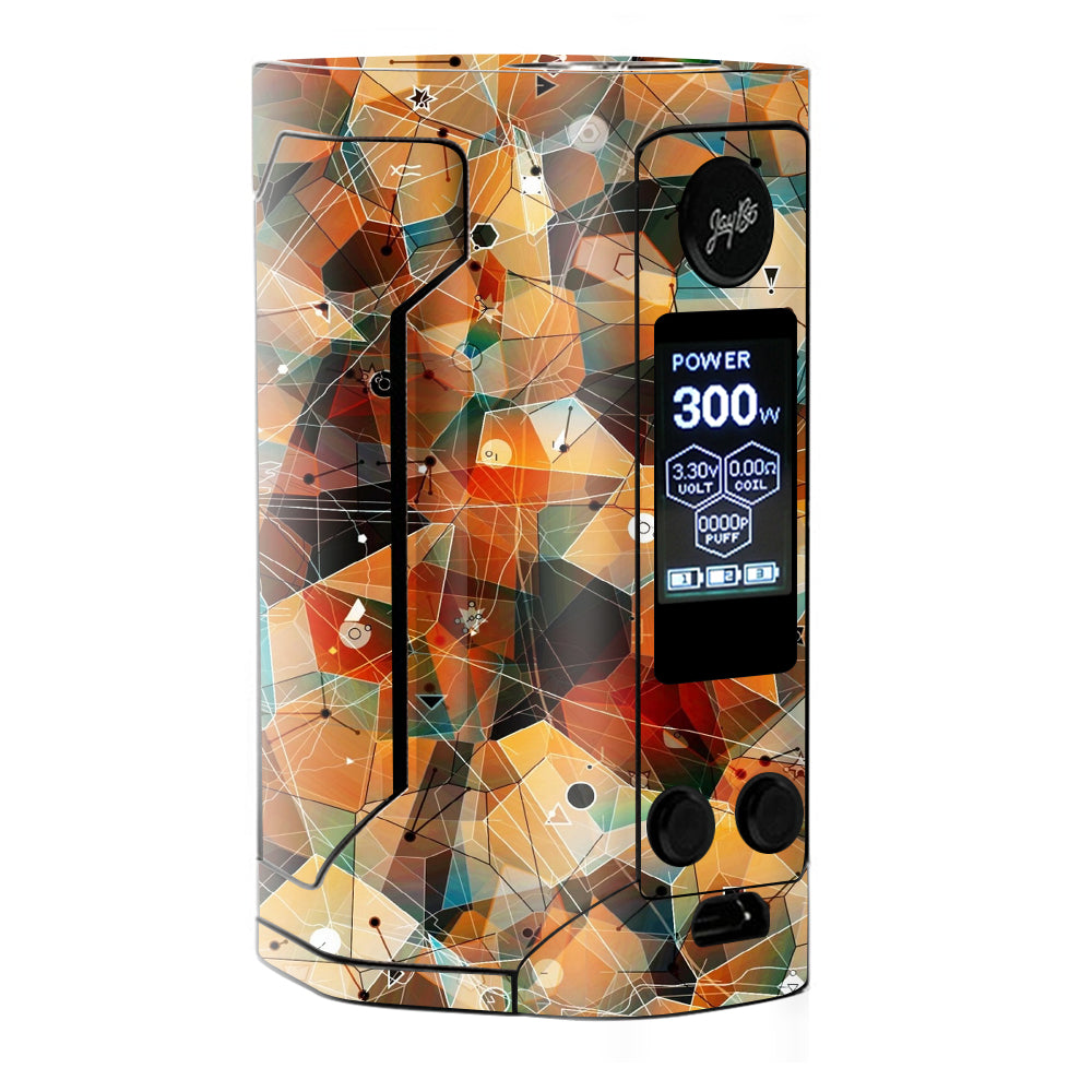  Abstract Triangles Wismec RX Gen 3 Skin
